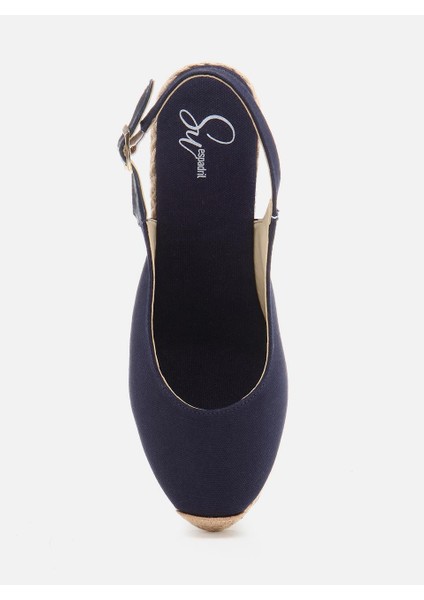 Pippa Lacivert Kadın Dolgu Topuklu Espadril fırsatları