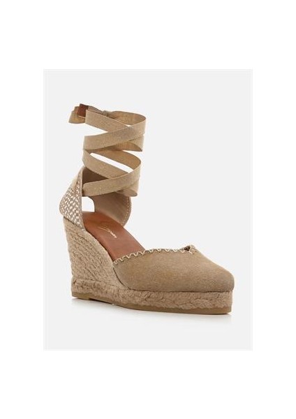 Suenna Kum Kadın Dolgu Topuklu Espadril