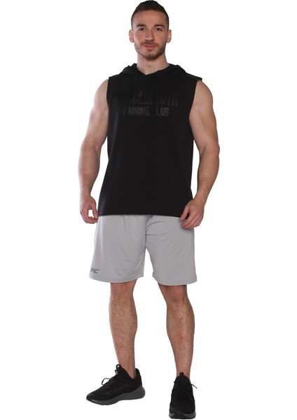 Training Club Kapüşonlu Kolsuz Sweatshirt Siyah fırsatları