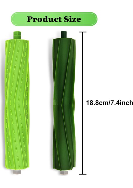 4set Yedek Kauçuk Rulo Fırçalar (Yurt Dışından)