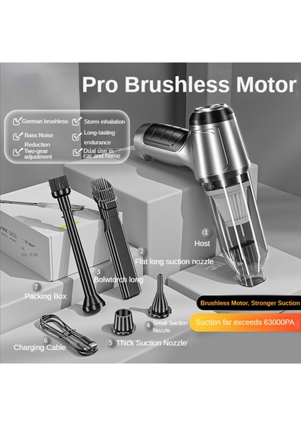 Fırçasız Motorlu Süpürge Kablosuz Çok Fonksiyonlu (Yurt Dışından) modelleri