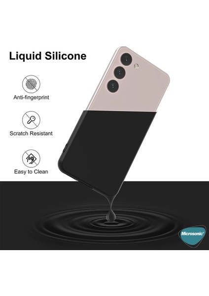 Matte Silicone Samsung Galaxy S23 Fe Kılıf Kırmızı