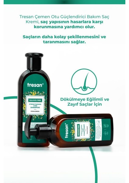 Çemen Otu Güçlendirici Sülfatsız Bakım Saç Kremi 300 ml fırsatları