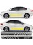 Honda City Için Uyumlu Aksesuar Oto Yan Şerit Sticker 001 3