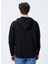 Kapüşon Yaka Siyah Erkek Sweatshırt TB0A2F6Y0011 E-R Basic Reg Zip Thru 4