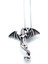 Stainless Steel Sword Dragon Necklace 1