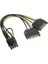 30 cm 6 Pin Sata Power Kablo 30 cm 8 Pin Sata Power Kablo 6+2 Pin Sata Kablo 3