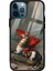 Apple iPhone 12 Pro Max Samuray Deedpool Tasarımlı Glossy Telefon Kılıfı 1