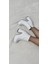 Çiğdem Beyaz Deri Platform Topuk Kadın Bot - Beyaz - 40 - ST01223-BEYAZ-40 1