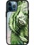 Apple iPhone 12 Pro Max Green Kaplan Tasarımlı Glossy Telefon Kılıfı 1