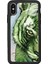 iPhone Xs Green Kaplan Tasarımlı Glossy Telefon Kılıfı 1