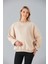 6487-ÜÇ Iplik Şardonlu Hamile Sweatshirt 1