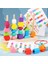 Wooden Beads Sequencing Toy Set, Stacking Blocks & Lacing Beads & Matching Shape Stacker For 2 3 4 5 Years Old S4E5 (Yurt Dışından) 2