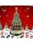 Christmas Tree Brick Music Box, Christmas Tree Music Box, Dıy Christmas Tree Building Block Music Box (Yurt Dışından) 3