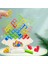 Game Stacking Blocks Stack Building Blocks Balance Puzzle Board Assembly Bricks Educational Toys (Yurt Dışından) 2