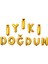 Mağaza Doğum Günü Balonu İyi Ki Doğdun Folyo Balon Gold Altın Sarı Mavi Renk 1