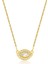 Jewelry 14 Ayar Altın Markiz Taşlı Göz Kolye KRS-N152-14GNZ 1