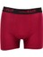 Modal Elastan Spor Erkek Boxer 1252 Bordo 1