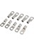 10 Bakır Boru 25MM x 8mm Pabuç Akü Başlangıç Kablosu Kaynak Sıkma Terminal Halkası (Yurt Dışından) 3