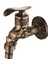 Antik Bronz Bibcock Bahçe Duvara Monte Dekoratif Musluk Ev Kullanımı Küçük Tek Delik Açık Su Musluk Çinko Alaşımı (Yurt Dışından) 2