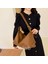 Trendy Büyük Kapasiteli Kadın Çok Yönlü Işe Gidiş Omuz Moda Retro Crossbody Kolej Tarzı Niş Tote Çanta (Yurt Dışından) 3