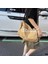 Yıkanmış Kanvas Büyük Kapasiteli Moda Omuz Üniversite Öğrencisi Sınıf Messenger Kadın Çanta (Yurt Dışından) 5