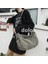 Kadın Yıkanmış Kanvas Japon Denim Crossbody Büyük Kapasiteli Tarzı Edebi Retro Kadın Omuz Çantası (Yurt Dışından) 3