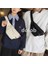 Kadın Crossbody Yıkanmış Kanvas Kadın Düz Renk Omuzdan Askili Edebi Rahat Göğüs Çanta (Yurt Dışından) 3