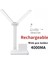 LED Çift Kafa Masa Lambası, Ev / Ofis Için USB Şarjlı Göz Koruma Işıkları ile 32PCS LED Işıklar Masa Lambası (Yurt Dışından) 2