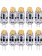 G4 Ampul 2W G4 LED Ampul 20W G4 Halojen Ampul Yedek Parçaya Eşdeğerdir, G4 Taban AC/DC12V-24V, Sıcak Beyaz 10 Adet (Yurt Dışından) 1