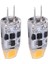 G4 Ampul 2W G4 LED Ampul 20W G4 Halojen Ampul Yedek Parçaya Eşdeğerdir, G4 Taban AC/DC12V-24V, Sıcak Beyaz 10 Adet (Yurt Dışından) 3
