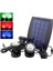 Güneş Üç Kafa Sualtı Işık Dış Mekan Solar Lamba Çok Renkli (Yurt Dışından) 5