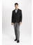 Modern Fit Ceket Yaka Düğmeli Blazer Ceket B0122AX23AU 2