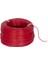 H03V-K 0.22 MM BAKIR ÇOK DAMARLI DEVRE MONTAJ KABLOSU KIRMIZI (0.22MM2 100 METRE) 1