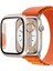 Apple Watch Series 7 8 45MM Kılıf Kasa ve Ekran Koruyucu Watch Ulltra 49MM Görünümlü Kasa Çevirici 1
