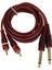 RCA-635-5M Rca To 2X6.35MM Jack Aux Ses Bağlantı Jak Kablosu 5 Metre 1