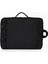 Siyah Su Geçirmez Kumaş Laptop Çantası 5