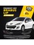 Peugeot 207 2006 - 2012 Uyumlu Brabus Ön Lip 3 Parça Kanatlı Lip 1