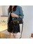 Seyahat Usta Kadın Çantası Kadın Yeni Moda Siyah Çanta Sonbahar Sonbahar ve Kış Tek Omuz Crossbody Kadın Çantası (Yurt Dışından) 2