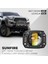 Sunfire 18w Uyumlu Çift Renk Gömme Montaj Sarı Beyaz 8CM 5 Modlu Off Road Led Lamba 2 Adet 1