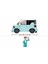 Mini Handcraft Party Car Mavi 3