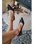 036 450 Topukla Kadın Sivri Burun 6 cm Topuklu Stiletto 5