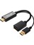 USB Güç Bağlantılı HDMI Girişli Cihazlara HDMI 'den Displayport 'a Dönüştürücü Çevirici 15CM Kablo 1