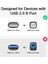 Fotokop Tarayıcı Yazıcı Için USB Type-A ' Dan USB Type-B 'ye Dönüştürücü Çevirici Kablo (3.05 Metre) 5