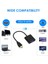 HDMI Girişi Olan Her Cihaz Için VGA Dönüştürücü Çevirici Kablo (3.5mm Jack Ses Portu 16CM) 3