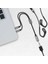 Kulaklık ve Mikrofonu Aynı Anda Kullanın 3.5mm Jack Ses ve Mikrofon Girişi Audio Çoğaltıcı Kablo 4