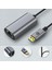 Bir Ucu Usb-A Diğer Ucu USB 3.0 Hızlı Internet Ethernet Dönüştürücü RJ45 Kablo (1000MBPS 22CM) 5