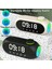 Taşınabilir Mini Fm Radyo Alıcısı Hifi Ses Rgb Bluetooth Hoparlör Saatli Çift Çalar Saat Desteği Handsfree -A (Yurt Dışından) 3