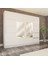 Yılwood Sürgülü Gardırop Dört Kapaklı 320/210 cm (PARLAK BEYAZ) 3