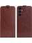 Samsung Galaxy A15 4g Kart Sahibi Telefon Kılıfsı Çılgın At Dokusu Kapağı Deri Kabuk (Yurt Dışından) 1